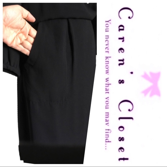 Nanette Lepore Black Embroidered Peasant Dress - Picture 8 of 8